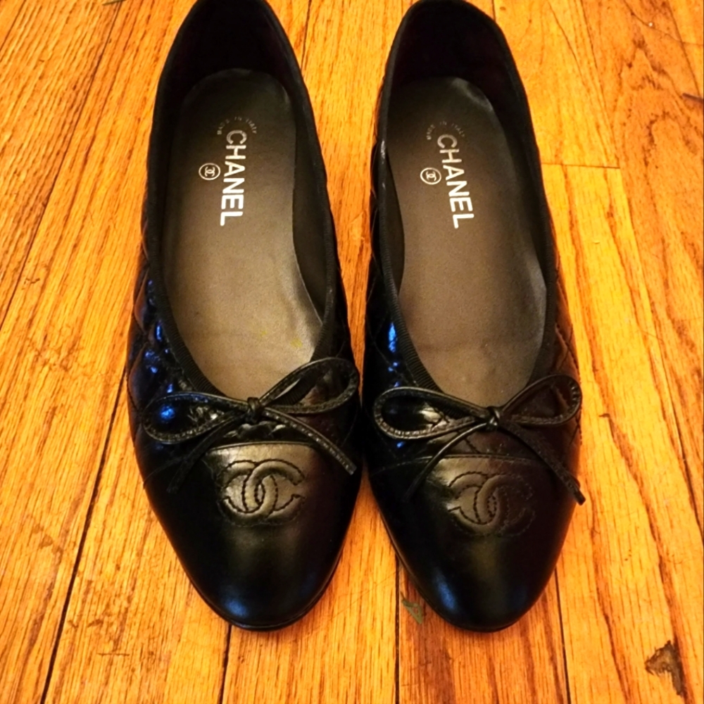 Chanel Quilted Ballet Flat